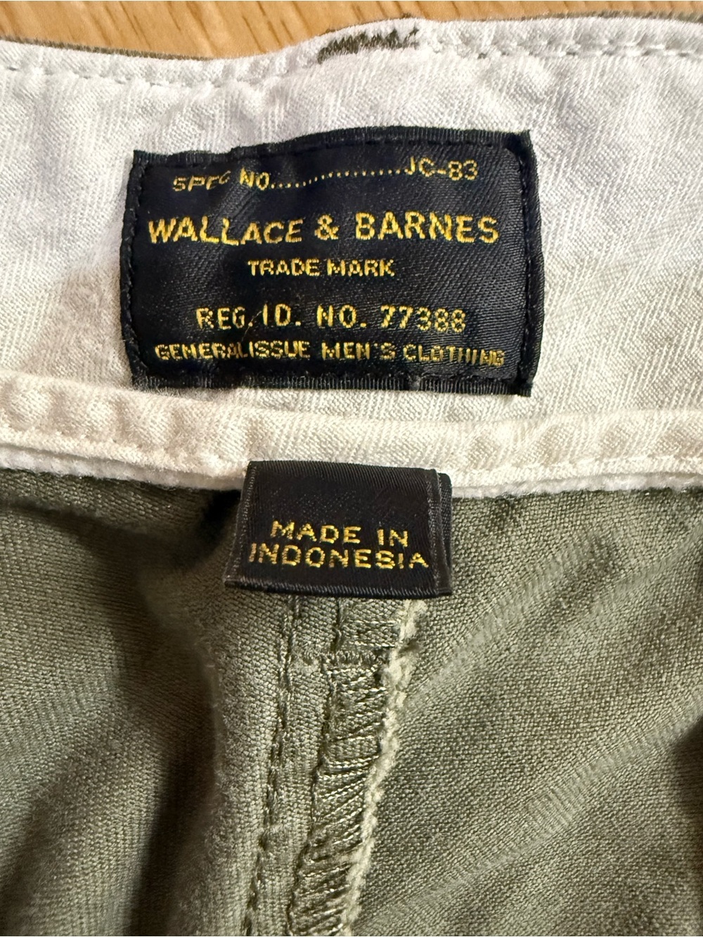 WALLACE & BARNES short size 36 new - Picture 3 of 4